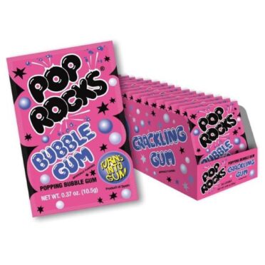 a4 count box of Bubble Gum Pop Rocks