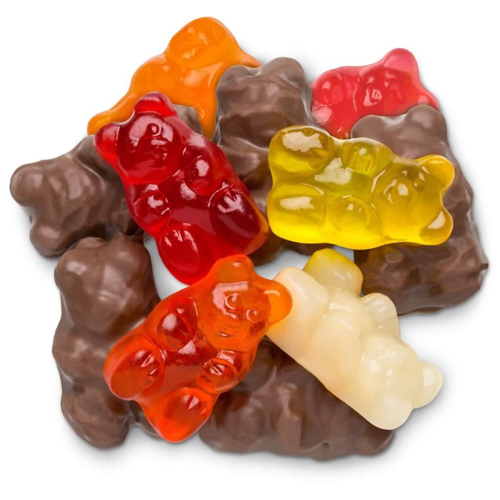 Chocolate Covered Gummy Bears Online Orders Arcade Snacks 0352